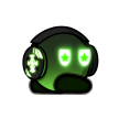 HeadPhone_green Teeworlds skin