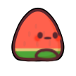 watermelon Teeworlds skin