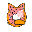Donut kat Teeworlds skin