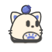 Blueberry Cat Teeworlds skin