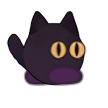 dark_purple_cat Teeworlds skin